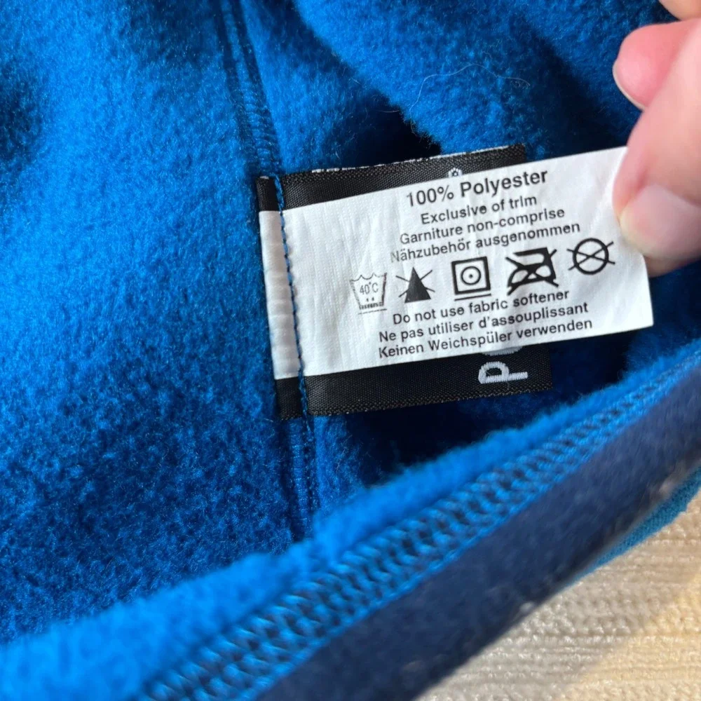 Arcteryx Delta LT Zip Neck Fleece Pullover Mens XXL Blue Polartec Made in Canada